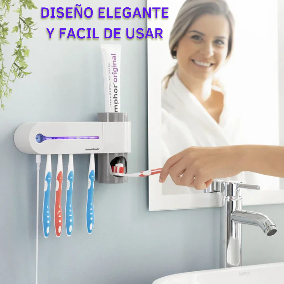 Esterilizador UV de cepillos de dientes.