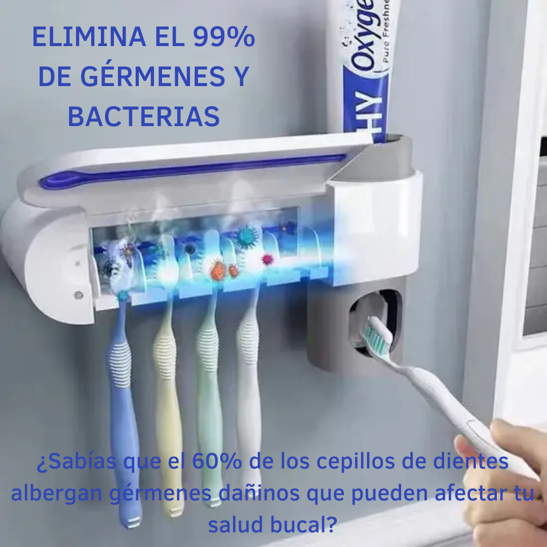 Esterilizador UV de cepillos de dientes.