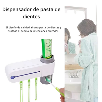 Esterilizador UV de cepillos de dientes.